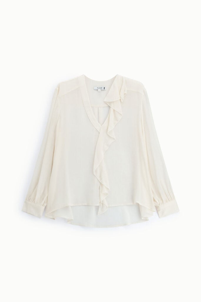 blouse volant please