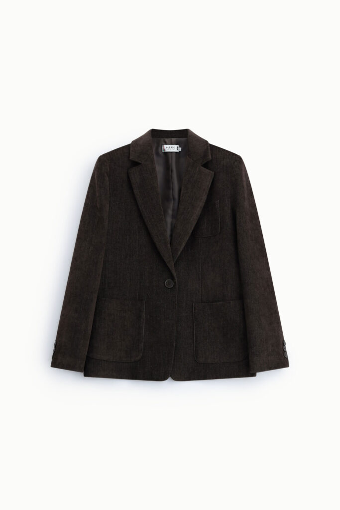 blazer velour please