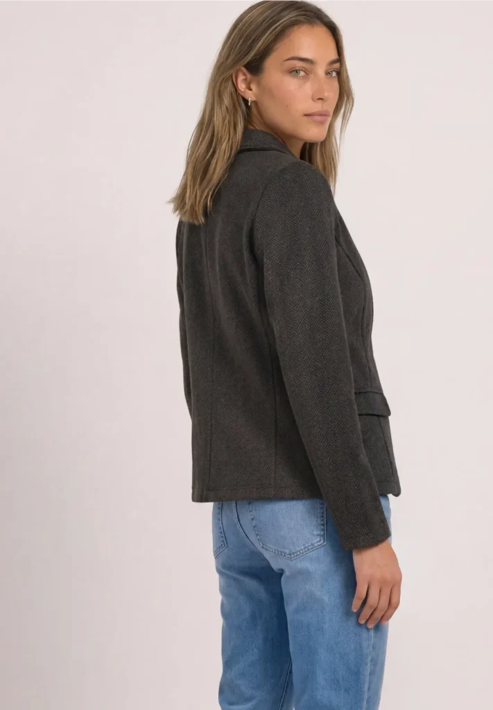 blazer chocolat street one