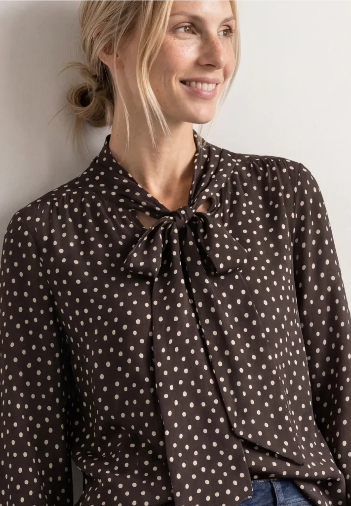 blouse pois street one