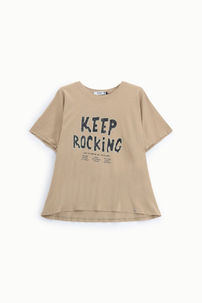t shirt keep rocking please
