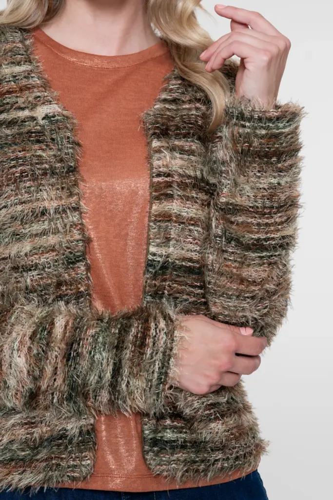 gilet multicolore geisha
