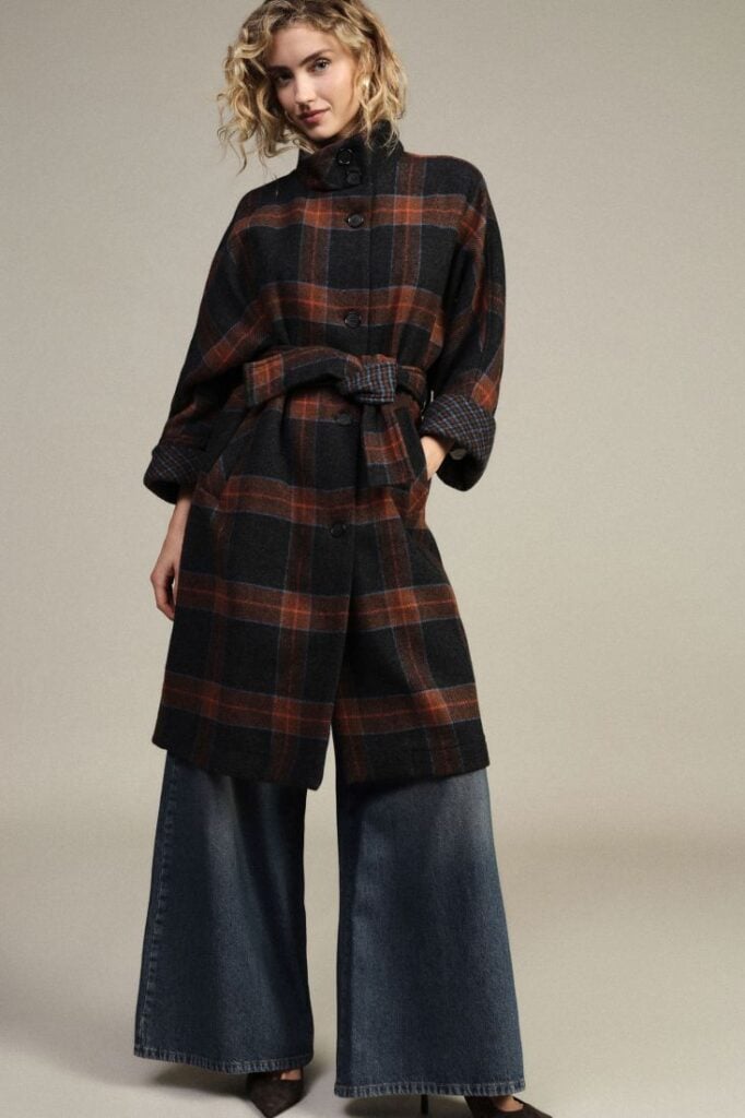 manteau carreaux dixie