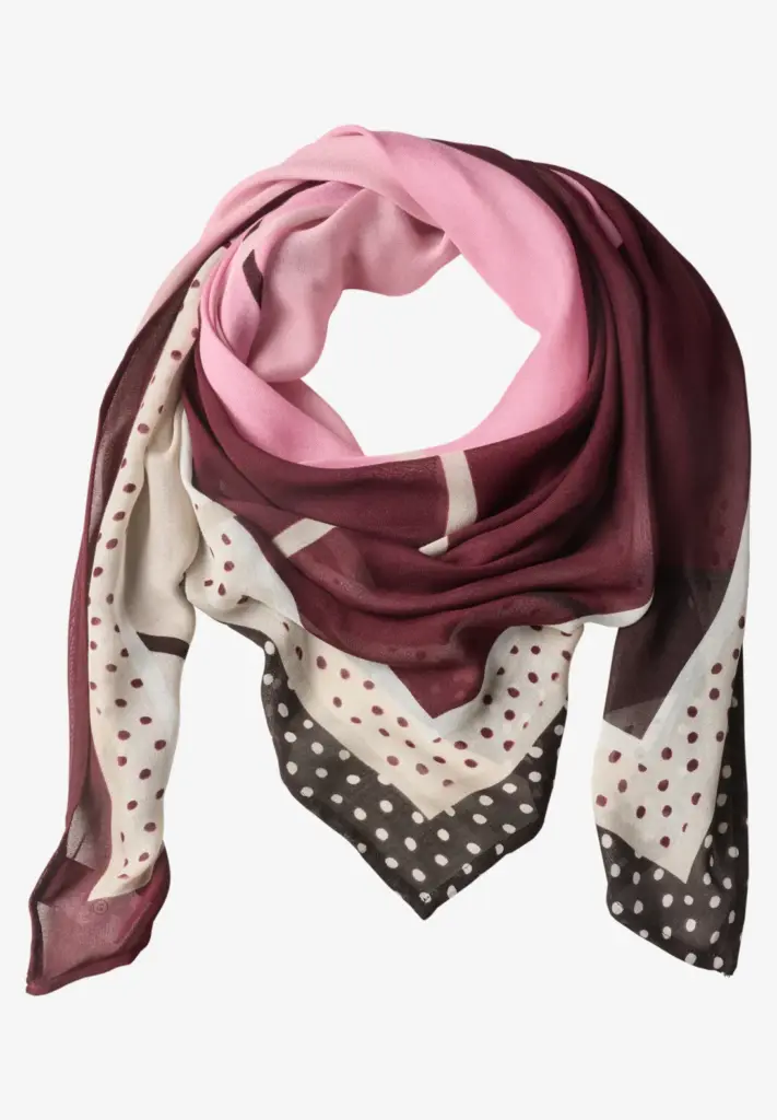 foulard rose graphique street one