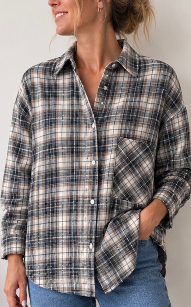 chemise strass dixie