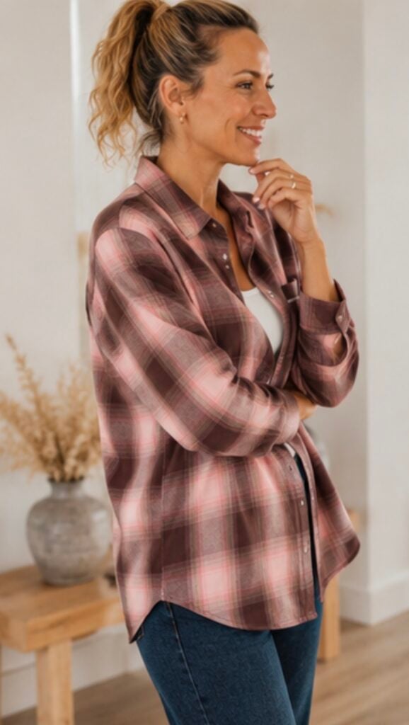 chemise a carreaux geisha