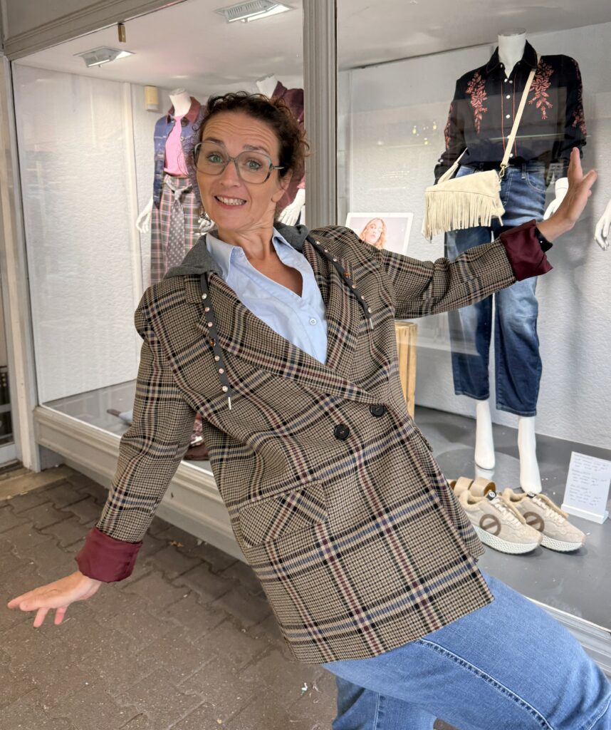 blazer croisÉ a capuche dixie