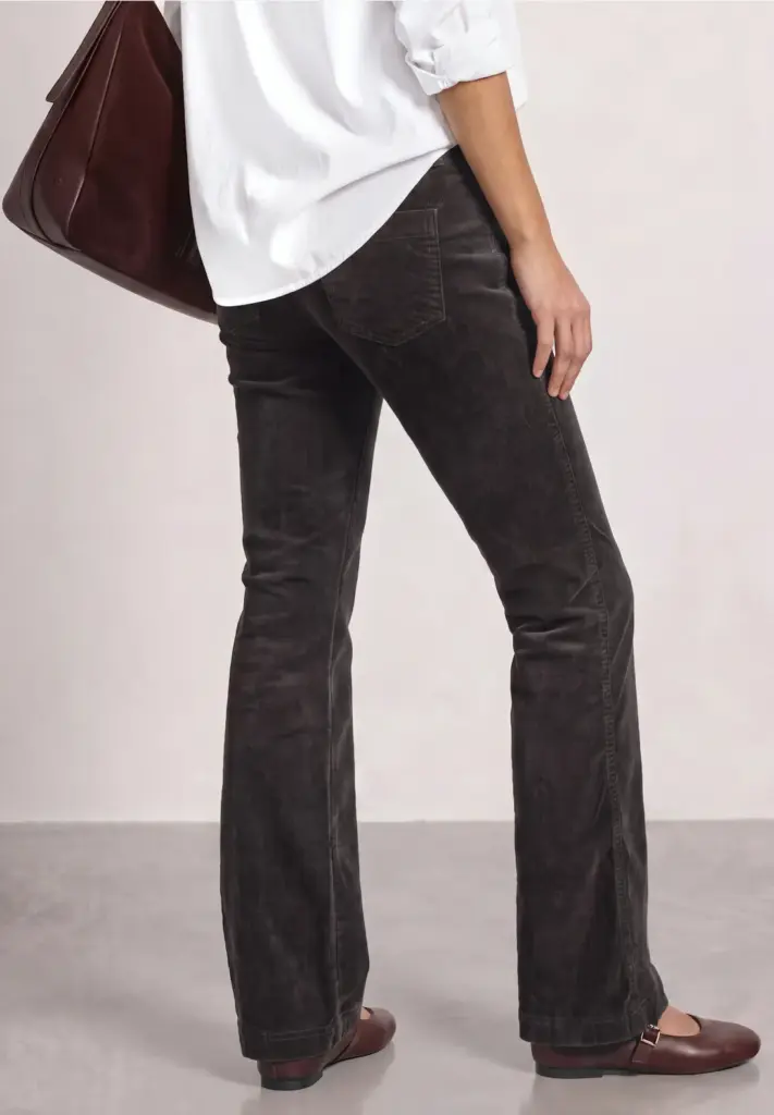 pantalon velour bootcut street one