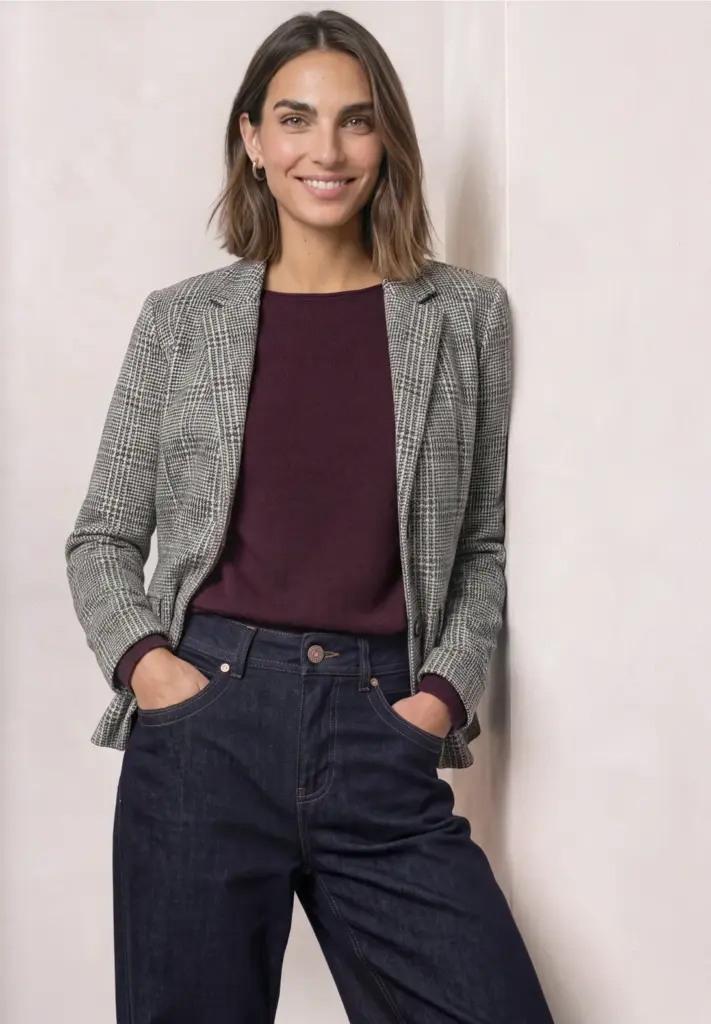 blazer a carreaux street one