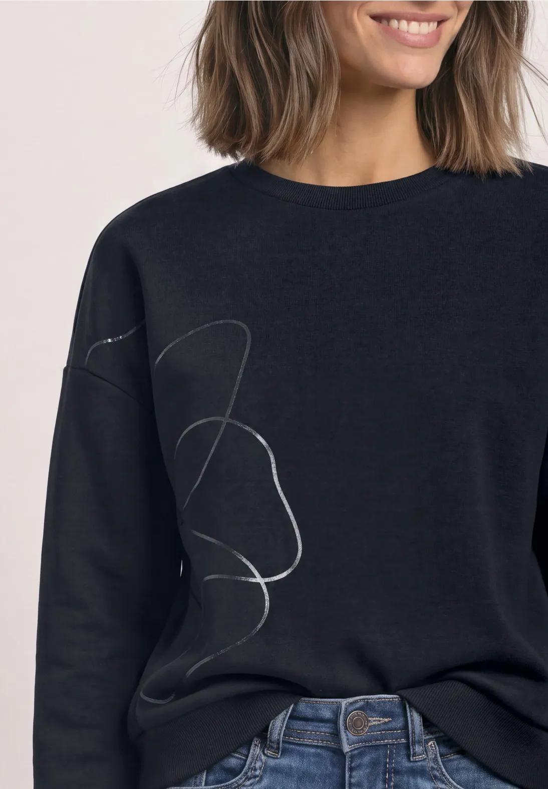 sweat graphique street one sweat graphique street one