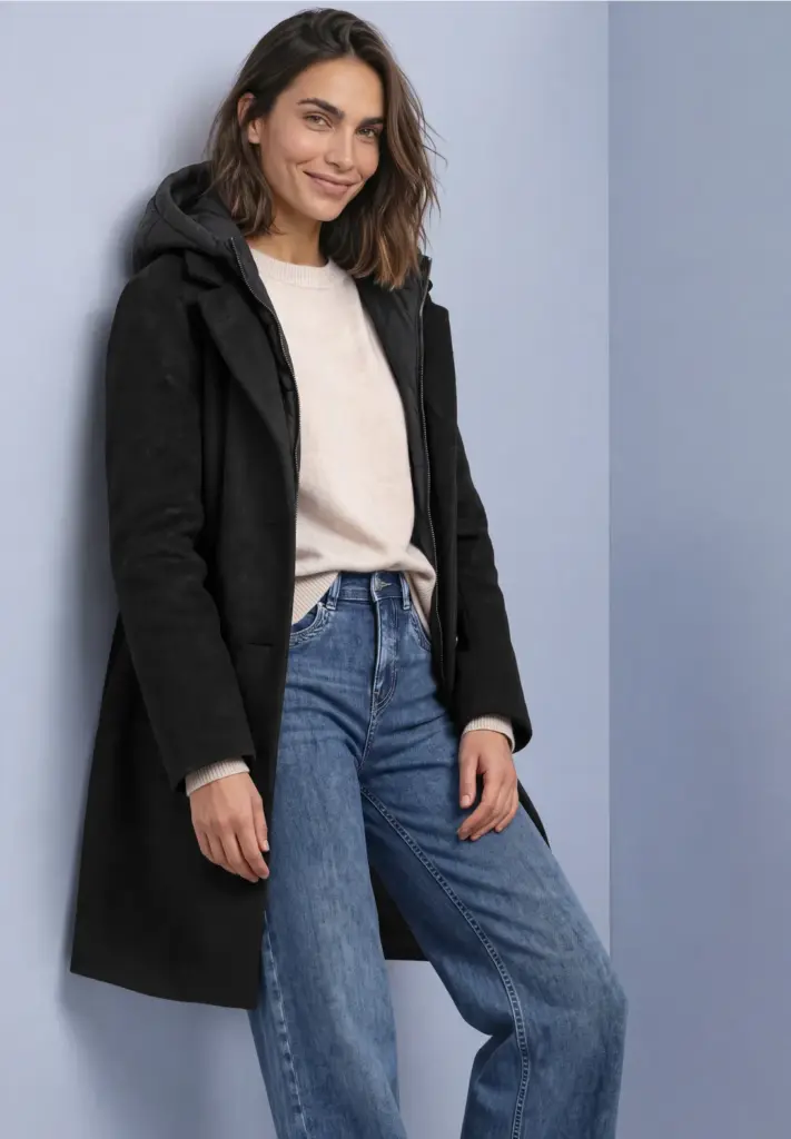 manteau a capuche street one