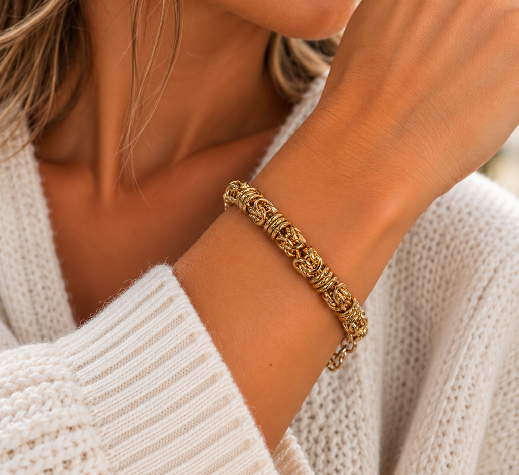 bracelet maille balinaise jorgina