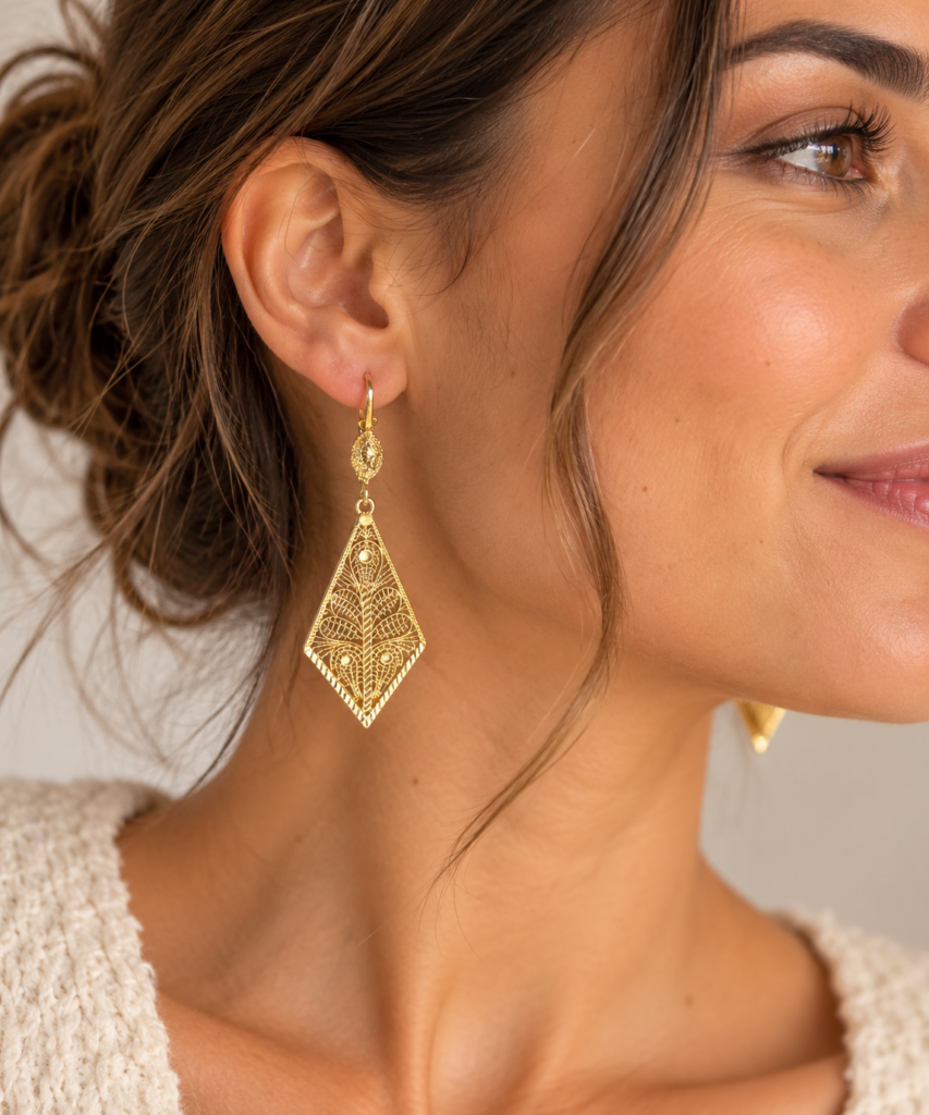 boucle losange jorgina