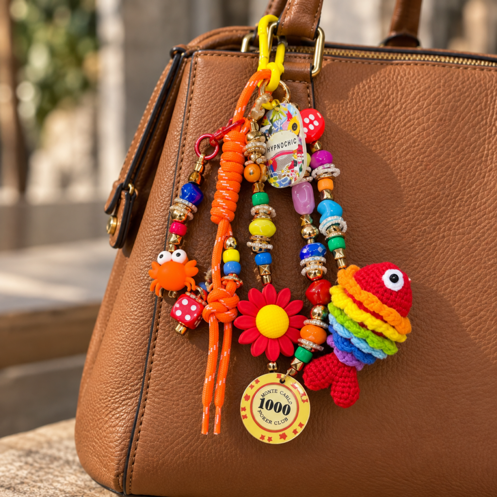 bijoux de sac nemo multicolore hypnochic