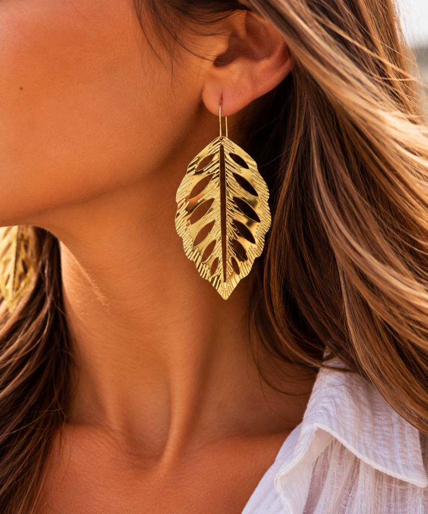 boucle feuille jorgina