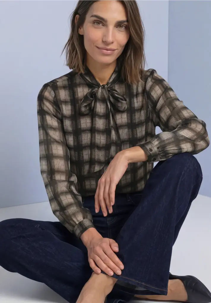 blouse a carreaux street one